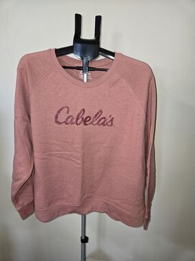 Cabela's Women's Dusty Rose Crewneck Sweatshirt 2XL
